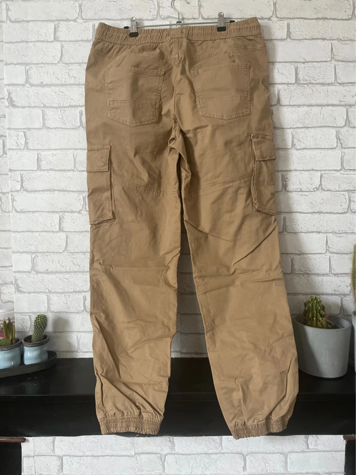 Heren cargo-broek Kiabi Comfort Fit – Maat 40 – Zandbeige – Zeer goede staat – photo 3